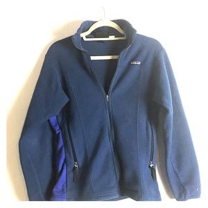 Women’s Patagonia Blue Fleece Jacket Full zipper